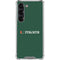 University of Miami Horizontal Mark on Green Galaxy S23 Clear Case