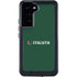 University of Miami Horizontal Mark on Green Galaxy S23 Plus Waterproof Case