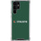 University of Miami Horizontal Mark on Green Galaxy S24 Ultra Clear Case