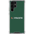 University of Miami Horizontal Mark on Green Galaxy S24 Ultra Clear Case
