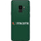 University of Miami Horizontal Mark on Green Galaxy S9 Skin