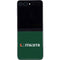 University of Miami Horizontal Mark on Green Galaxy Z Flip5 5G Skin