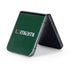 University of Miami Horizontal Mark on Green Galaxy Z Flip5 5G Skin