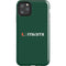 University of Miami Horizontal Mark on Green iPhone 11 Pro Max Impact Case