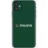 University of Miami Horizontal Mark on Green iPhone 11 Skin
