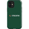 University of Miami Horizontal Mark on Green iPhone 12 Mini Impact Case