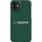 University of Miami Horizontal Mark on Green iPhone 12 Mini Lite Case