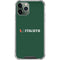 University of Miami Horizontal Mark on Green iPhone 12 Pro Max Clear Case