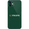 University of Miami Horizontal Mark on Green iPhone 12 Skin