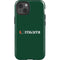 University of Miami Horizontal Mark on Green iPhone 14 Impact Case
