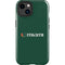 University of Miami Horizontal Mark on Green iPhone 14 Plus Impact Case