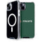 University of Miami Horizontal Mark on Green iPhone 14 Plus MagSafe Case