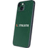 University of Miami Horizontal Mark on Green iPhone 15 Plus Skin