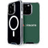 University of Miami Horizontal Mark on Green iPhone 15 Pro MagSafe Case