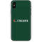 University of Miami Horizontal Mark on Green iPhone X Skin