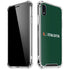 University of Miami Horizontal Mark on Green iPhone XR Clear Case