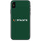 University of Miami Horizontal Mark on Green iPhone XS Skin