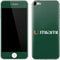 University of Miami Horizontal Mark on Green Apple iPod Skin