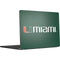 University of Miami Horizontal Mark on Green MacBook Air 15 in (2023) Skin