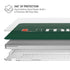 University of Miami Horizontal Mark on Green MacBook Air 15in (2023-2025) Case plus Skin