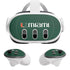 University of Miami Horizontal Mark on Green Meta Quest 3 Skin