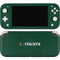 University of Miami Horizontal Mark on Green Nintendo Switch Lite Skin