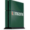 University of Miami Horizontal Mark on Green PS4 Console Skin