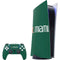 University of Miami Horizontal Mark on Green PS5 Digital Edition Bundle Skin