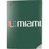 University of Miami Horizontal Mark on Green PS5 Digital Edition Console Skin