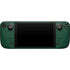 University of Miami Horizontal Mark on Green Steam Deck Handheld Gaming Computer Skin