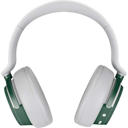 University of Miami Horizontal Mark on Green Surface Headphones Skin