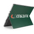 University of Miami Horizontal Mark on Green Surface Pro 9 Skin