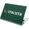 University of Miami Horizontal Mark on Green Yoga 910 2-in-1 14in Touch-Screen Skin
