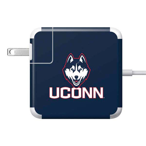 University of Connecticut UConn Logo 85W Power Adapter (15 and 17 inch MacBook Pro Charger) Skin