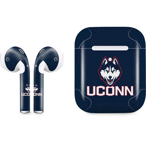 University of Connecticut UConn Logo Apple AirPods 2 Skin