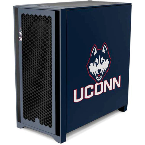 University of Connecticut UConn Logo Corsair 4000D Tempered Glass Mid-Tower ATX Case Skin