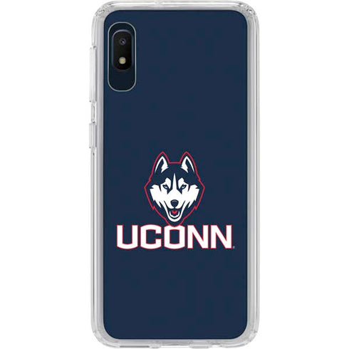 University of Connecticut UConn Logo Galaxy A10e Clear Case