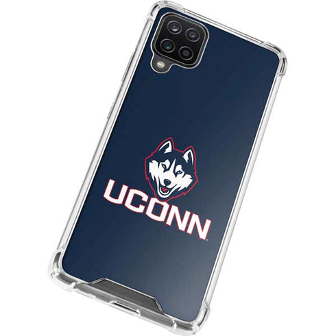 University of Connecticut UConn Logo Galaxy A12 Clear Case