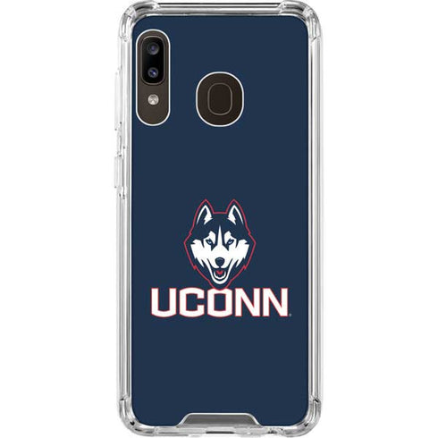 University of Connecticut UConn Logo Galaxy A30 Clear Case