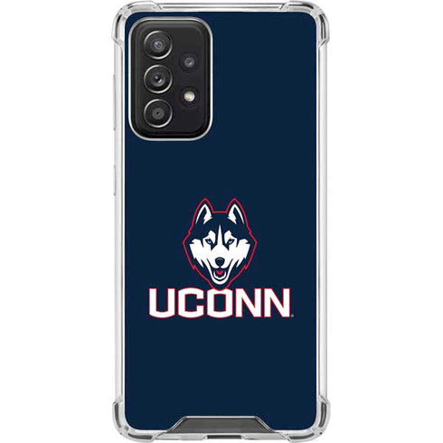 University of Connecticut UConn Logo Galaxy A52 5G Clear Case