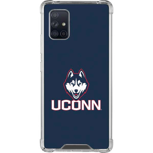 University of Connecticut UConn Logo Galaxy A71 5G Clear Case