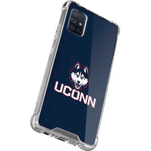 University of Connecticut UConn Logo Galaxy A71 5G Clear Case