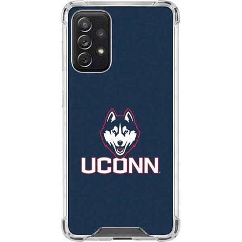 University of Connecticut UConn Logo Galaxy A72 5G Clear Case