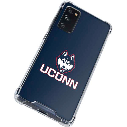 University of Connecticut UConn Logo Galaxy S20 FE Clear Case