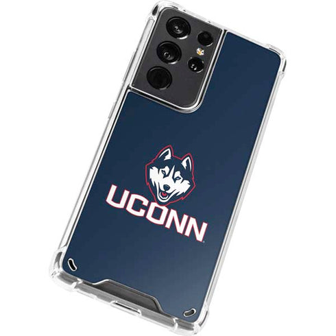 University of Connecticut UConn Logo Galaxy S21 Ultra 5G Clear Case