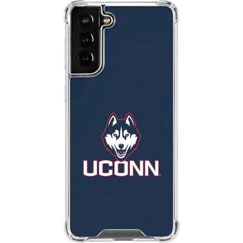 University of Connecticut UConn Logo Galaxy S22 Plus Clear Case