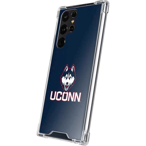 University of Connecticut UConn Logo Galaxy S22 Ultra Clear Case