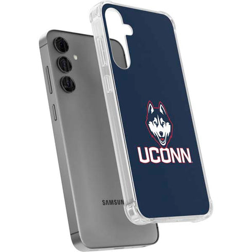 University of Connecticut UConn Logo Galaxy S24 Plus Clear Case