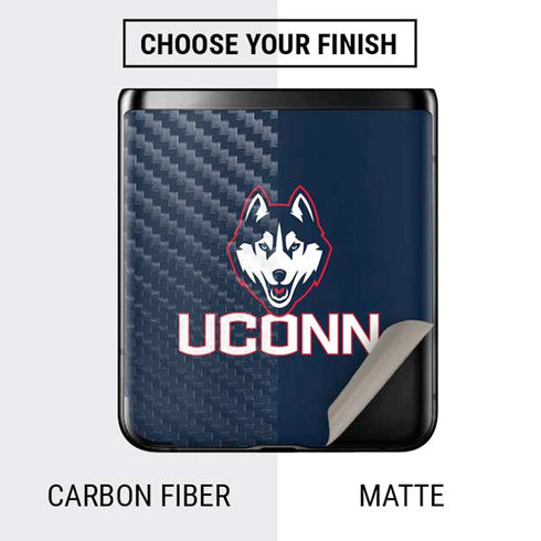University of Connecticut UConn Logo Galaxy Z Flip Skin