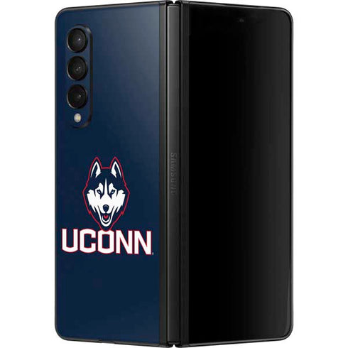 University of Connecticut UConn Logo Galaxy Z Fold3 5G Skin